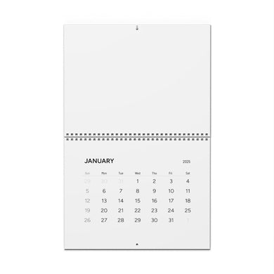 Minimalist 2025 Wall Calendar - Stylish Monthly Planner for Home & Office