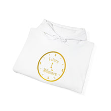 Load image into Gallery viewer, Future Millionaire Unisex Heavy Cotton Hoodie - Motivational Quote
