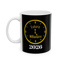 Load image into Gallery viewer, Future Millionaire Mug - Inspirational Coffee Cup