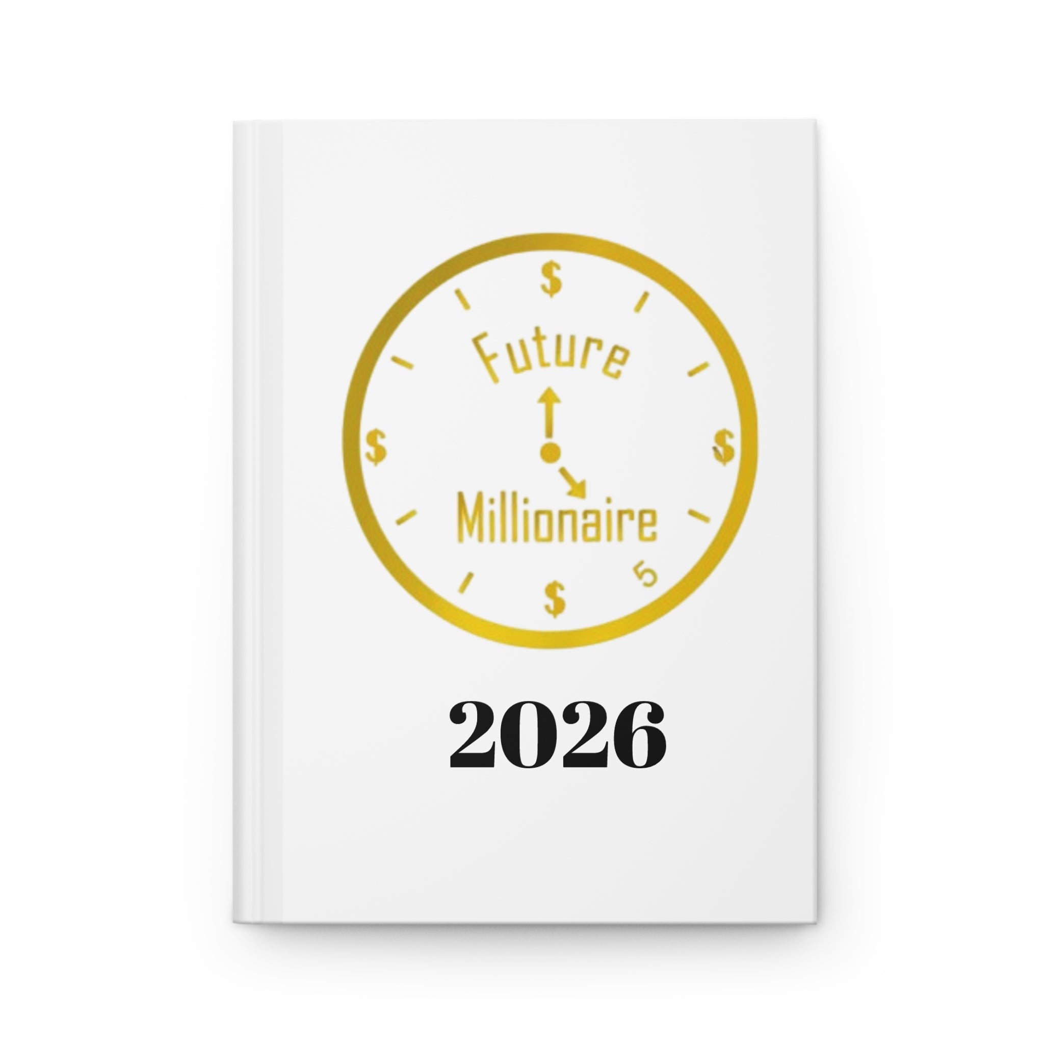 Future Millionaire Hardcover Journal - Motivational Notebook for Aspiring Entrepreneurs