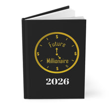 Load image into Gallery viewer, Future Millionaire Hardcover Journal - Motivational Notebook for Aspiring Entrepreneurs